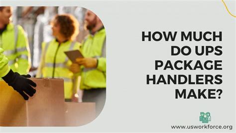 how much does a ups package handler make how to become an ups package handler